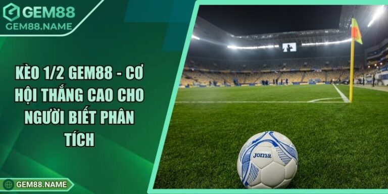 Kèo 1/2 Gem88 - Cơ Hội Thắng Cao Cho Người Biết Phân Tích 9 Kèo 1/2 Gem88 - Cơ Hội Thắng Cao Cho Người Biết Phân Tích