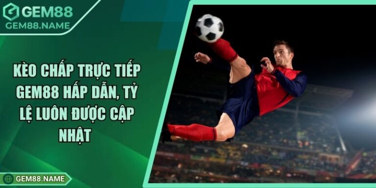 Kèo Chấp Trực Tiếp Gem88 - Cách Soi Kèo Chuẩn Nhất 5 Kèo chấp trực tiếp Gem88 là loại hình cá cược hấp dẫn đang được nhiều người chơi lựa chọn tại nền tảng Gem88. Với tỷ lệ chấp linh hoạt theo từng phút thi đấu, người chơi có thể đưa ra quyết định dựa trên diễn biến trận đấu thực tế. Đây là ưu thế lớn giúp tăng khả năng chiến thắng khi đặt cược. Kèo chấp trực tiếp Gem88 là gì Kèo chấp trực tiếp Gem88 là loại cá cược được cập nhật liên tục trong quá trình trận đấu diễn ra. Người chơi không cần dựa vào phân tích trước trận, mà có thể đặt cược theo tình hình thực tế trên sân. Tùy theo đội bóng nào đang chiếm ưu thế, nhà cái sẽ điều chỉnh tỷ lệ chấp để phù hợp. Đây là hình thức cá cược mang tính tương tác cao, phù hợp với những ai yêu thích theo dõi bóng đá trực tiếp và phản ứng nhanh. Nhờ vậy, người chơi có thêm cơ hội tối ưu hóa lợi nhuận nếu có khả năng quan sát và ra quyết định nhanh chóng khi biến động xảy ra. Tìm hiểu kèo chấp trực tiếp Gem88 là gì Hướng dẫn soi kèo chấp trực tiếp Gem88 Để soi kèo chấp trực tiếp chính xác chuẩn không cần chỉnh. Người chơi cần áp dụng những nguyên tắc cơ bản dưới đây khi tham gia vào cá cược tại nhà cái hàng đầu Quan sát nhịp độ trận đấu và thế trận Việc quan sát diễn biến trên sân là bước đầu tiên khi chơi kèo chấp trực tiếp Gem88. Bạn cần theo dõi đội nào kiểm soát bóng nhiều hơn, có lối chơi chủ động và tạo ra nhiều cơ hội nguy hiểm. Nếu một đội ép sân liên tục, khả năng họ ghi bàn là rất cao, nên ưu tiên chọn đội đó. Ngược lại, nếu trận đấu đang cân bằng, hãy cân nhắc kỹ lưỡng hoặc chờ biến động rõ ràng hơn để đặt cược. Theo dõi tỷ lệ chấp biến động từng phút Kèo chấp trực tiếp Gem88 thay đổi liên tục theo thời gian thi đấu và tình hình trận đấu. Người chơi nên cập nhật tỷ lệ chấp từng phút để tìm ra thời điểm vào soi hợp lý. Đôi khi, biến động quá nhanh cũng là dấu hiệu có điều bất thường, cần cẩn trọng. Đặt cược vào thời điểm hợp lý sẽ tối ưu được tỷ lệ thắng. Càng chủ động theo dõi, bạn càng có nhiều cơ hội tận dụng lợi thế. Cân nhắc yếu tố đội hình và thay người Một yếu tố quan trọng trong kèo chấp trực tiếp Gem88 là theo dõi thay đổi về đội hình, đặc biệt là những tình huống thay người có thể thay đổi cục diện. Nếu một đội đưa vào sân tiền đạo chủ lực hoặc thay đổi chiến thuật, khả năng ghi bàn sẽ tăng lên đáng kể. Khi nhận thấy đội hình thay đổi theo hướng tấn công, bạn có thể cân nhắc cược vào đội đó. Cân nhắc điều kiện về đội hình và thay người Ưu điểm của kèo chấp trực tiếp Gem88 Kèo chấp trực tiếp sở hữu nhiều lợi thế vượt trội. Mang lại trải nghiệm cá cược hấp dẫn cho người chơi với những ưu điểm không thể bỏ qua sau đây Cập nhật kèo chấp trực tiếp Gem88 theo thời gian thực Một trong những điểm nổi bật nhất của cá cược chấp trực tiếp là khả năng cập nhật kèo cực nhanh, phản ánh chính xác từng tình huống trên sân. Tốc độ xử lý dữ liệu của nhà cái đảm bảo người chơi luôn tiếp cận được thông tin chuẩn xác từng giây. Điều này giúp người chơi phản ứng kịp thời, tránh bị sai lệch thông tin. Không phải nhà cái nào cũng đảm bảo độ cập nhật nhanh như Gem88. Đây là lợi thế cực kỳ quan trọng đối với người chơi cá cược trực tiếp. Tăng khả năng thắng nhờ theo sát diễn biến Khác với cược trước trận, kèo chấp trực tiếp Gem88 cho phép người chơi dựa trên cảm nhận thực tế. Bạn có thể đánh giá chính xác hơn dựa vào phong độ, thể lực cầu thủ, lối chơi trong trận và điều kiện sân bãi. Khi có thể theo sát trận đấu, khả năng thắng cược được nâng cao. Không còn phụ thuộc hoàn toàn vào dự đoán, bạn có thể điều chỉnh chiến thuật liên tục. Với những ai yêu thích sự thay đổi và tư duy chiến thuật, kèo này là lựa chọn cực kỳ hợp lý. Người chơi phải tạo khả năng thắng theo sát diễn biến Linh hoạt tận dụng mọi thời cơ để cược Điểm mạnh của kèo chấp trực tiếp Gem88 còn nằm ở sự linh hoạt trong thời gian đặt cược. Người chơi không cần phải vội vàng quyết định trước trận mà có thể đặt cược trong suốt thời gian trận đấu. Bạn có thể đặt ngay khi nhận thấy cơ hội tốt, từ phút đầu đến phút cuối cùng. Điều này giúp người chơi có nhiều lựa chọn hơn trong việc vào tiền, đồng thời cũng giảm được áp lực tâm lý khi phải cược sớm. Với sự tự do cao, kèo chấp trực tiếp thực sự là hình thức cá cược đáng trải nghiệm. Kết luận Kèo chấp trực tiếp Gem88 mang lại sự chủ động và linh hoạt cho người chơi trong suốt thời gian trận đấu. Với tỷ lệ cập nhật chuẩn xác, tốc độ xử lý nhanh và trải nghiệm cá cược mượt mà, Gem88 là nền tảng đáng tin cậy để thử sức với loại kèo hấp dẫn này.