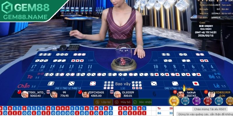 Cách Chơi Xí Ngầu Gem88 - Bí Quyết Bắt 5 Con Chắc Thắng 1 Giới thiệu chi tiết luật lệ trong Cách chơi xí ngầu Gem88